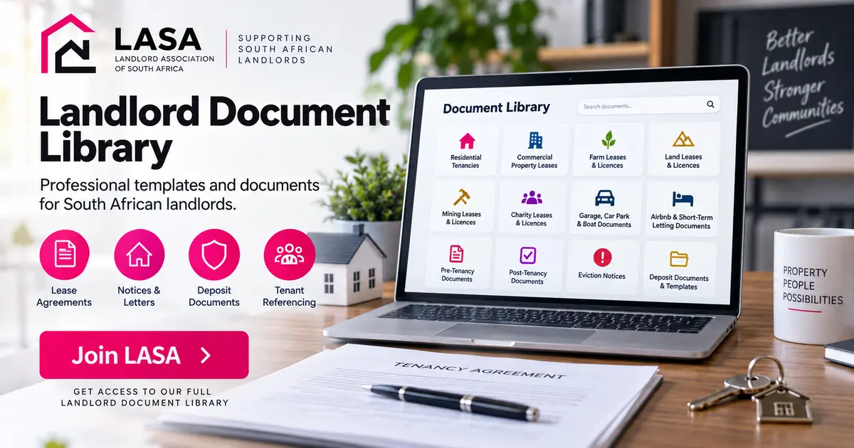 Landlord & Agent Document Download Library - South Africa 2 landlord document download library