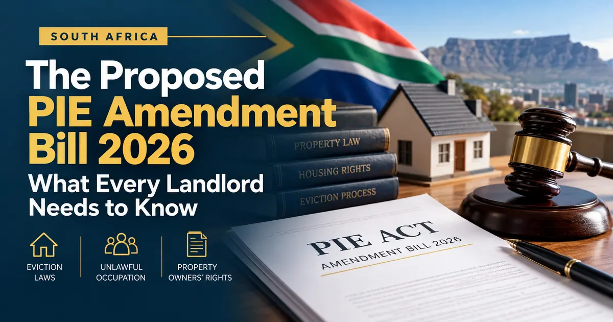 South Africa PIE Amendment Bill 2026